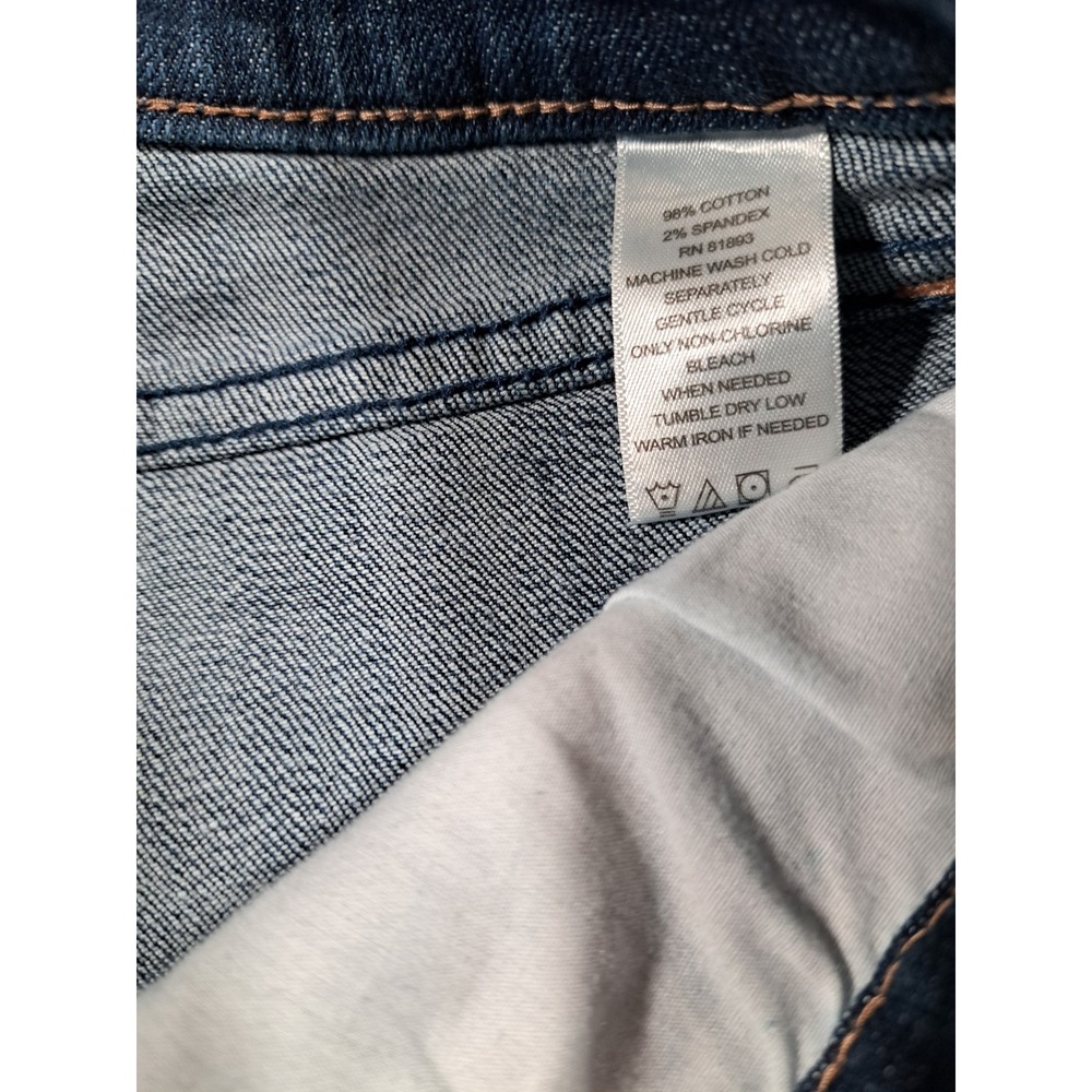 G.I.L.I. Got It Love‎ It Womens Bootcut Jeans Dark Wash Stretch Denim Size 8 - Picture 3 of 8